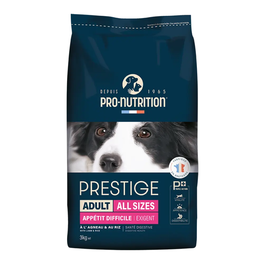 [203670C4] Pro Nutrition Prestige Exigent Dry Food Bag 3Kg