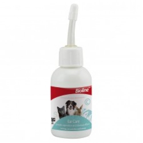 [6970117120158] Bioline Ear Care Cleaning Solution for Dogs & Cats - 50ml