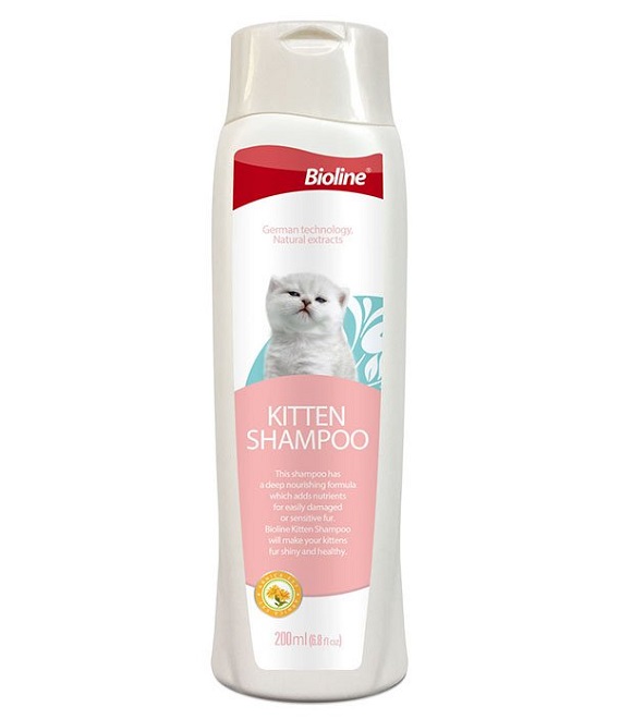 [6970117123852] Bioline Kitten Delicate Fur Nourishing Shampoo - 200ml