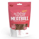Schesir Grain-Free Gently Baked Beef Meat Balls Soft Treats Pouch 225g
