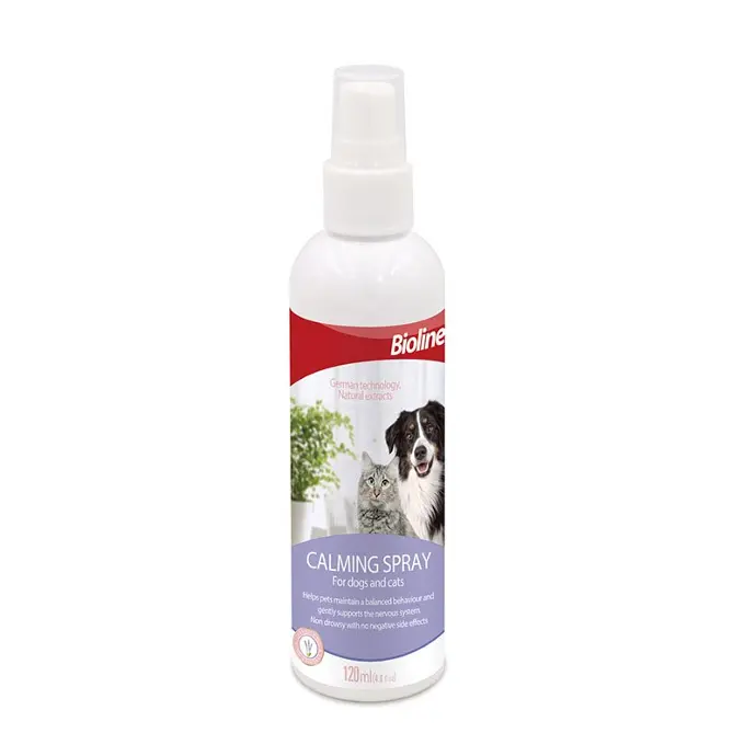 Bioline Pet Calming Spray - 120ml - Anxiety & Behavior Relief