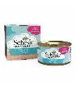Schesir Mousse 3-12 Tuna Smooth & Delicious Wet Kitten Food Can 85g