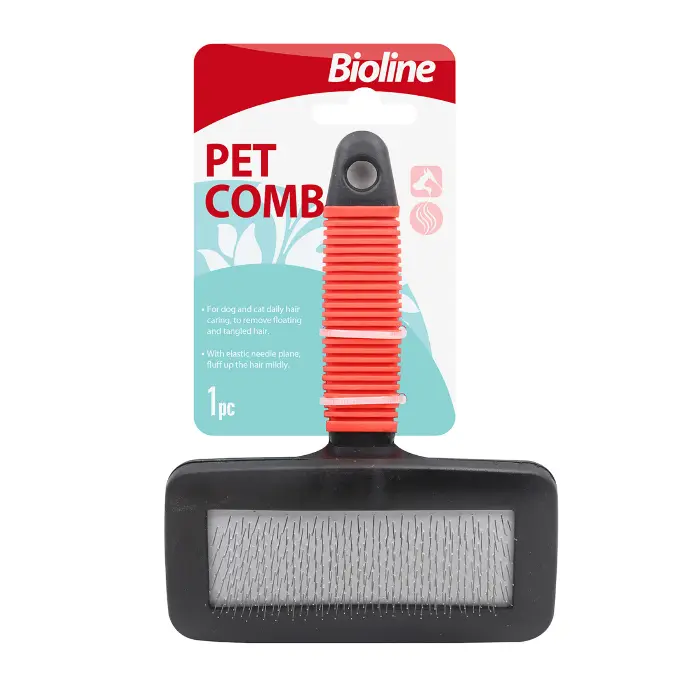 [6970117124965] Bioline Detangling Grooming Pet Comb - Large