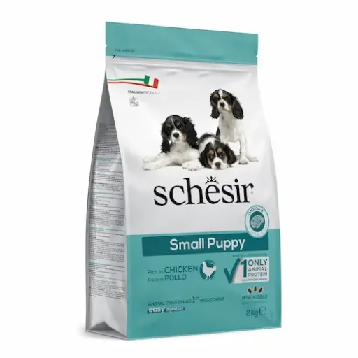 Schesir Small Puppy With Chicken Dry Food Bag 2Kg