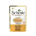 Schesir Wet Soup Chicken With Pumpkin Hydrating & Nutritious Wet Cat Soup Pouch 85g