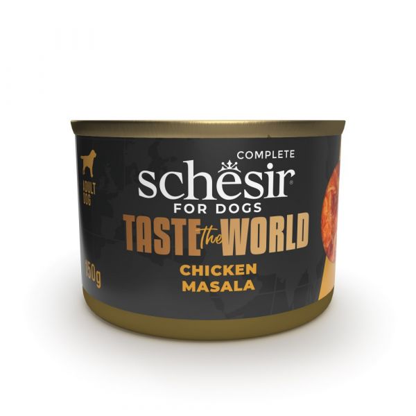 Schesir Taste The World Chicken Masala Gourmet Wholefood Tray 150g