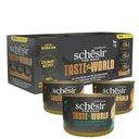 Schesir Taste The World Gourmet Wholefood Variety Pack 900g (6x150g), 3 Flavors