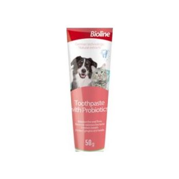 [6970117124170] Bioline Probiotics Enriched Pet Toothpaste Oral Care - 50g