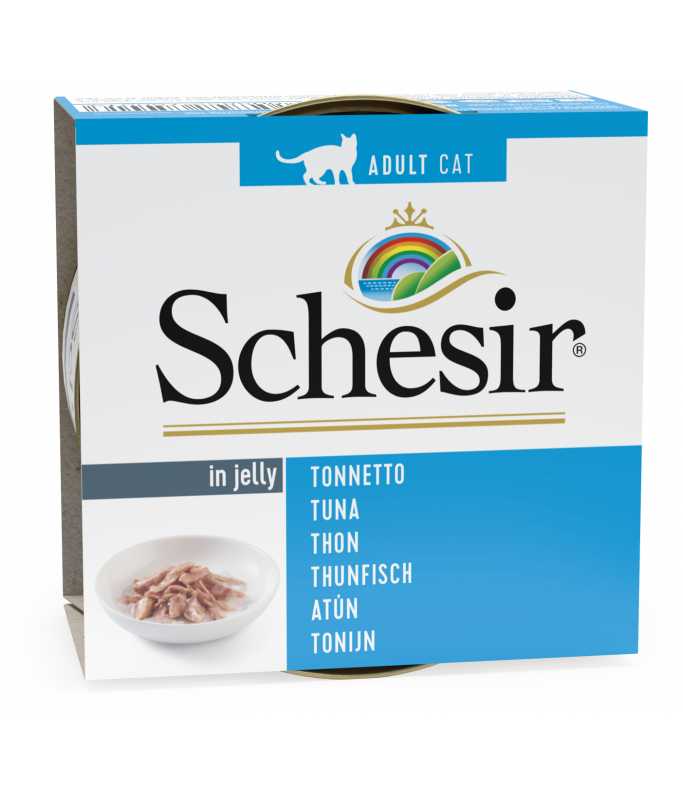 Schesir Wet Food Tuna Natural & Delicious Wet Cat Food Can 85g