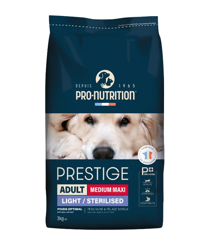 Pro Nutrition Prestige Sterilised Adult Medium/Maxi Dry Food Bag 3Kg (3 kg)