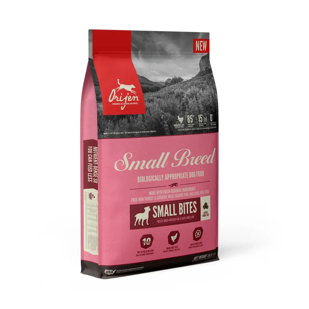Orijen Adult Small Breed Dry Food Bag 1.8KG