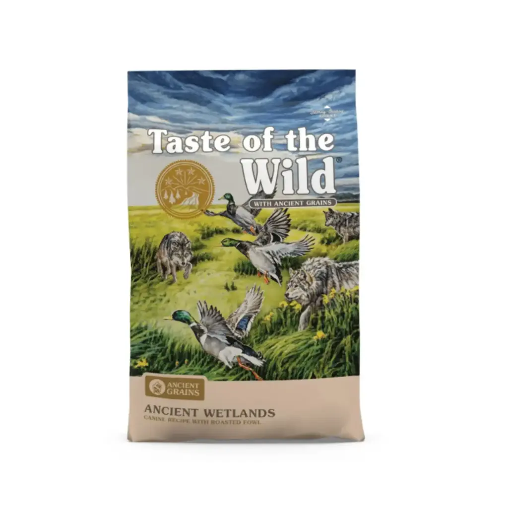 Taste of the Wild Ancient Wetlands Roasted Fowl & Ancient Grains Dry Food Bag 2.27kg