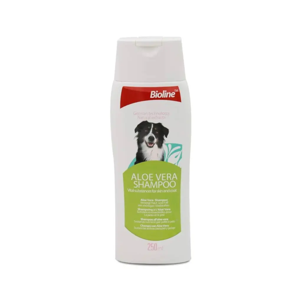 Bioline Aloe Vera Dog Shampoo Sensitive Skin Care