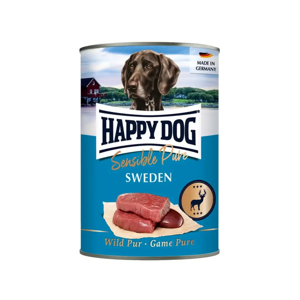 [61080] Happy Dog Wild Pure Game Wet Food Can 400 G