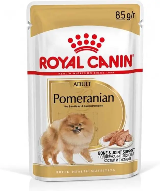 Royalcaninpomeranianadultwetfoodboneandjointsupport85g