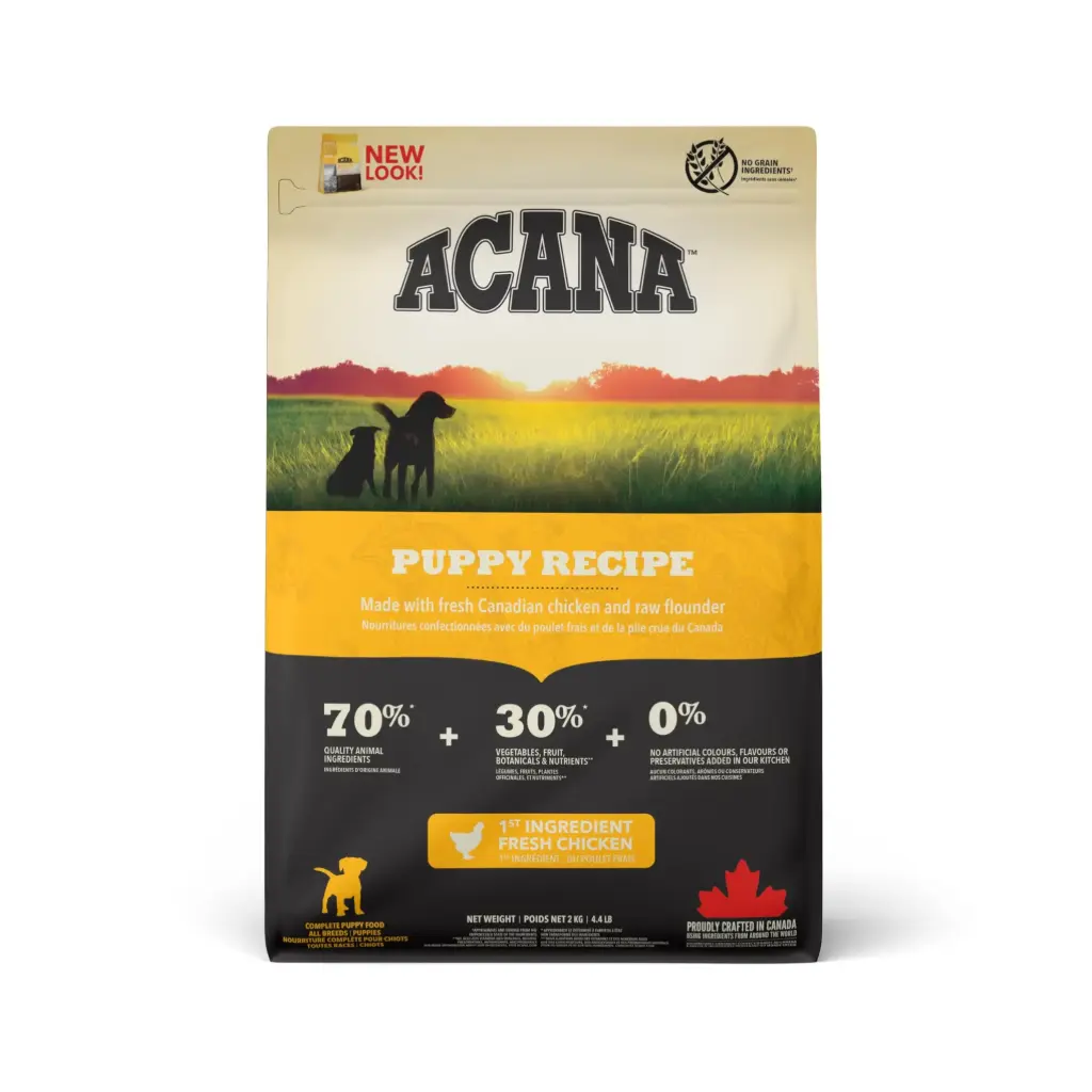 Acana Puppy Recipe Dry Dog Food - Medium & Large Breeds, 6 kg