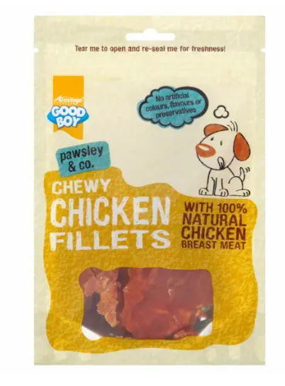 Goodboy Chewy Chicken Fillets 80g