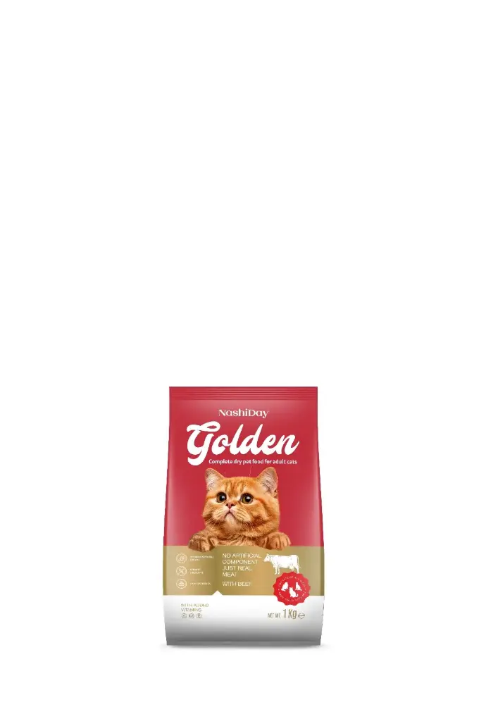 Golden Cat dry food beef