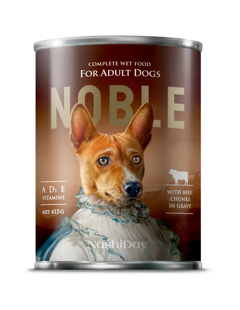 Noble Dog wet food beef 415g