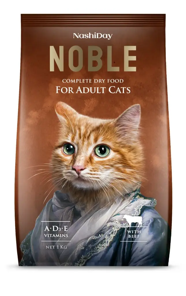 Noble Cat dry food beef