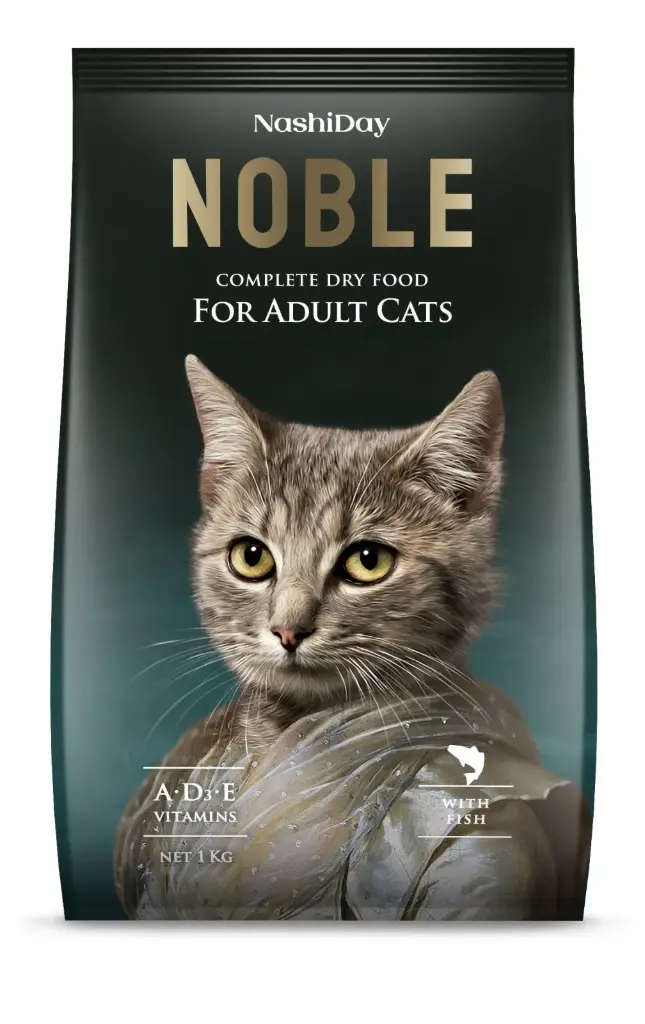 Noble Cat dry food fish