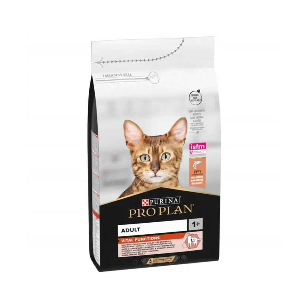 Purina Pro Plan - Adult Vital Functions Everyday Dry Cat Food with Salmon