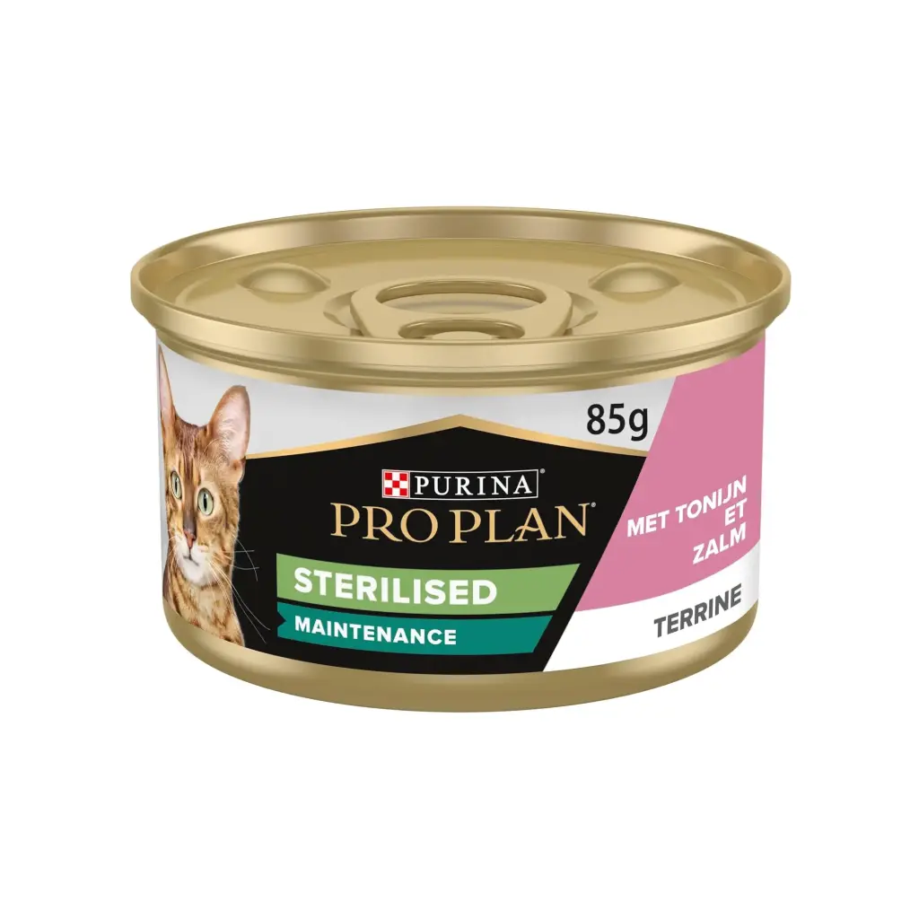 Purina Pro Plan - Adult Sterilised Maintenance Wet Cat Food Terrine with Salmon & Tuna