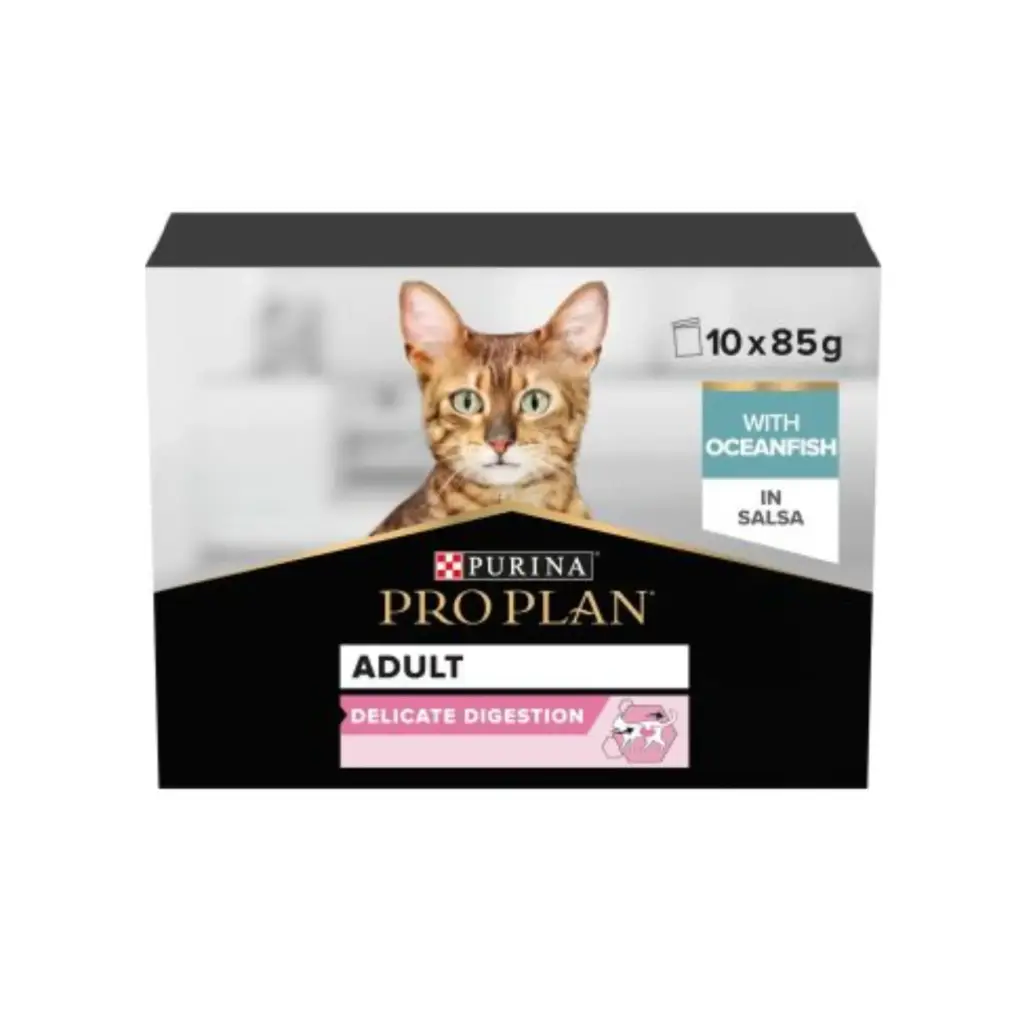 Purina Pro Plan - Delicate Wet Cat Food - Oceanfish in Gravy
