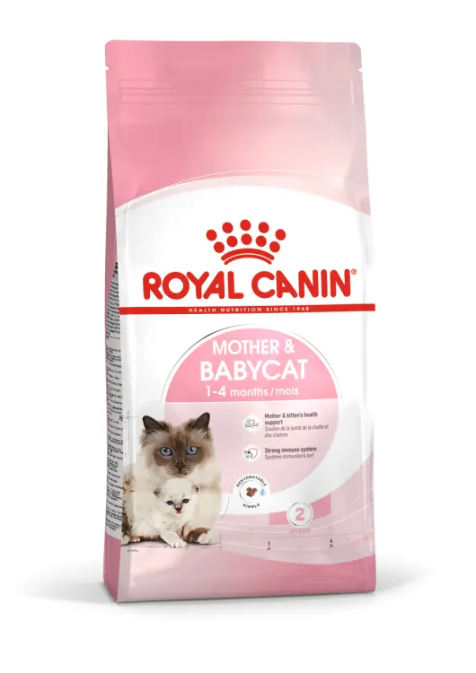 Royal Canin Feline Health Nutrition Mother And Babycat Mother And Babycat Dry Cat Food Bag 8kg