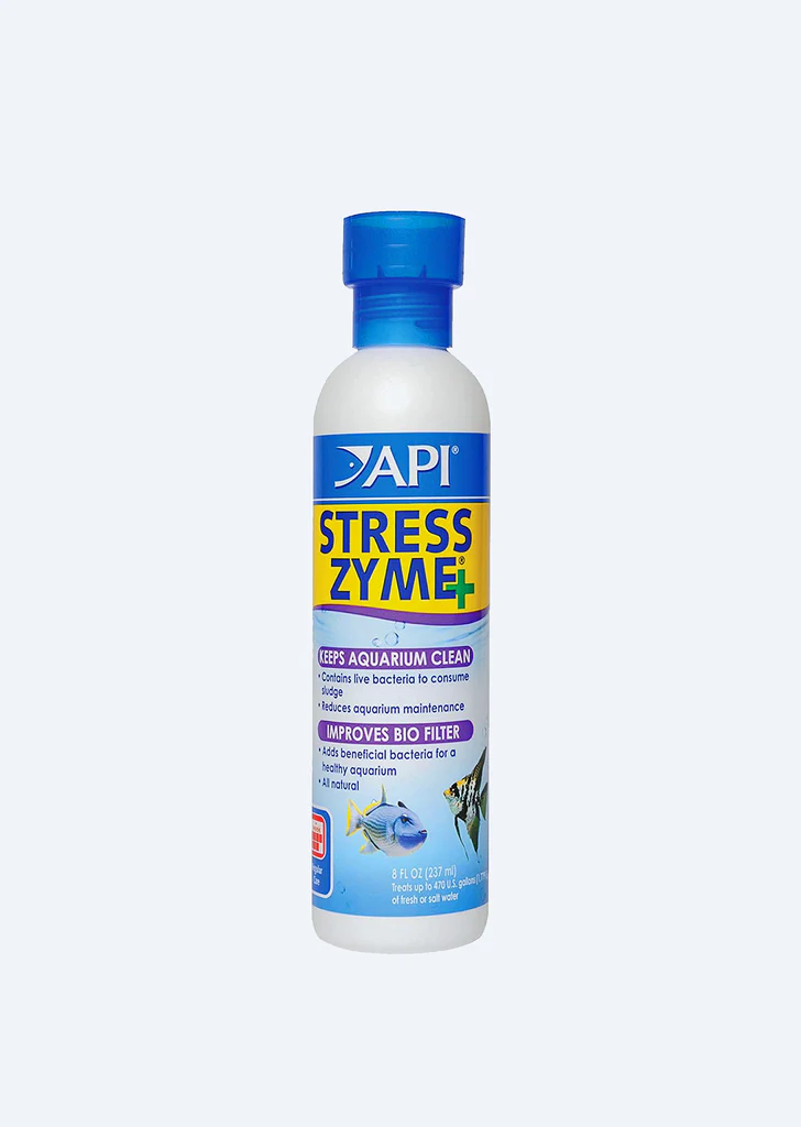 [Ai85B] API Stress Zyme + Bacterial Cleaner Aquarium Treatment - 1 Unit