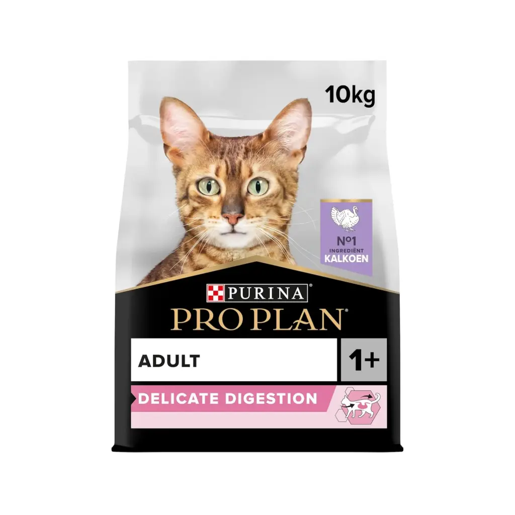 [12372502] Purina Pro Plan - Adult Delicate Digestion Dry Cat Food with Turkey 400g (10 kg)