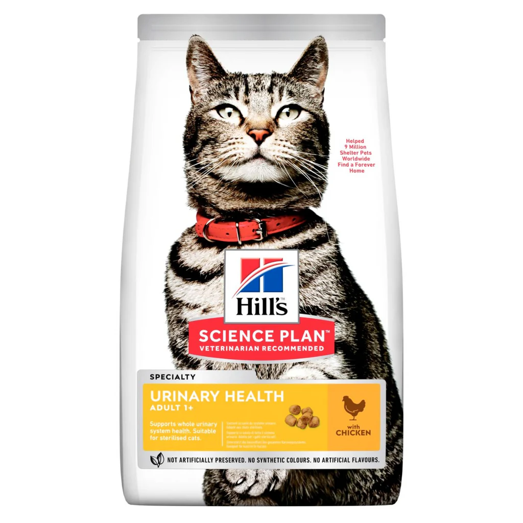 Hills Science Plan Urinary Health Adult Cat Food with Chicken 1.5kg