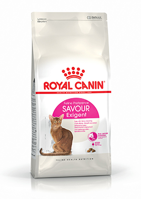 [RO228180] Royal Canin Feline Health Nutrition Savour Exigent Dry Food Savour Exigent For Fussy Adult Cats Dry Cat Food Bag 4kg (4 kg, Dehydrated poultry protein  Rice  Dehydrated pork protein  Wheat  Maize (corn)  Animal fats  Hydrolyzed animal proteins  Vegetable fibers  Wheat flour  Maize gluten  Yeasts and parts thereof  Beet pulp  Soya oil  Fish oil  Psyllium husks and seeds (0.5%)  Hydrolyzed yeast (source of mannan-oligosaccharides)  Marigold extract (source of lutein)  Minerals)