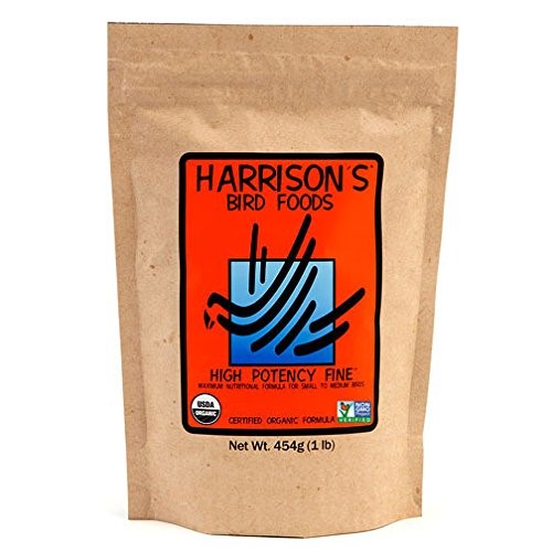 Harrisons's Organic High Potency Fine Bird Food For Smnall to Medium Birds