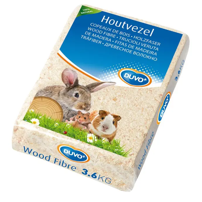 [LR353406] Duvo Apple Scented Wood Fibre Small Animal Bedding - 3.6kg