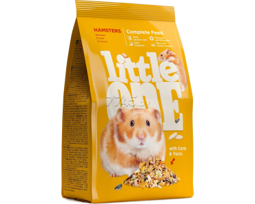 [4602533783533] Little One Complete Feed with Carob & Yucca for Hamsters – 400g