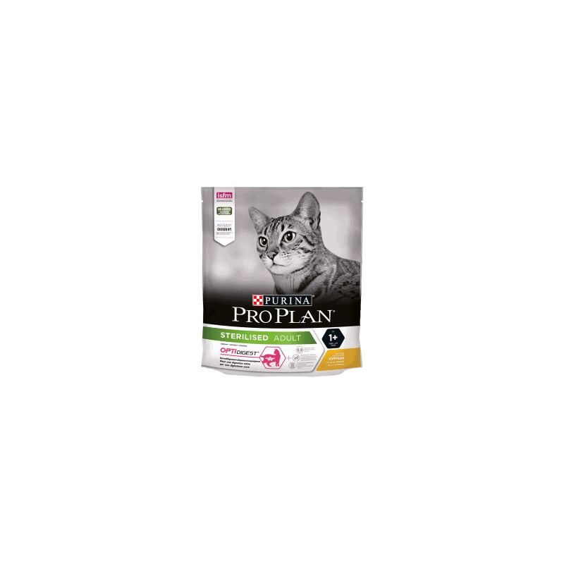[12525700] Purina Pro Plan - Sterilised Adult Delicate Digestion Dry Cat Food with Chicken 400g (400 g)