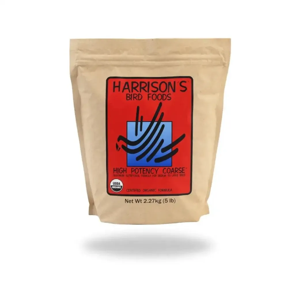 Harrison’s Organic High Potency Coarse Bird Foods for Medium to Large Birds 2.27 Kg