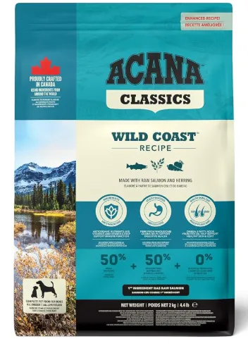 [06499254120] Acana Classics Wild Coast All Life Stages Dry Dog Food - 2kg