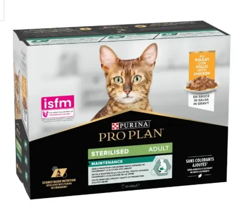 Purina Pro Plan - Sterilised Adult Wet Cat Food - Chicken in Gravy
