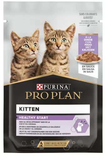 [12457649] Purina Pro Plan - Kitten Wet Cat Food - Turkey in Gravy - Box 26 Pcs