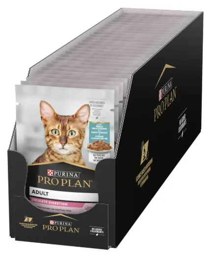 Purina Pro Plan - Delicate Wet Cat Food - Oceanfish in Gravy