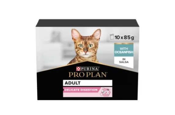 Purina Pro Plan - Delicate Wet Cat Food - Oceanfish in Gravy