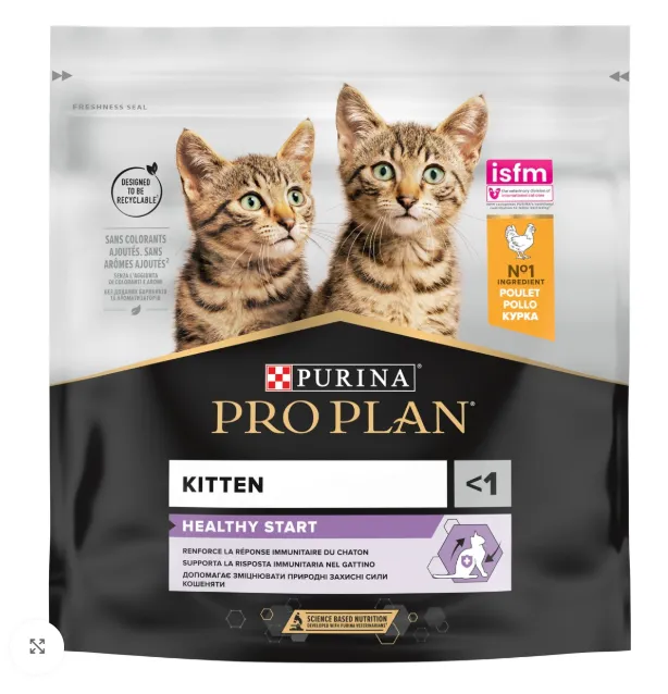 Purina Pro Plan - Kitten Healthy Start Dry Cat Food with Chicken 400 g