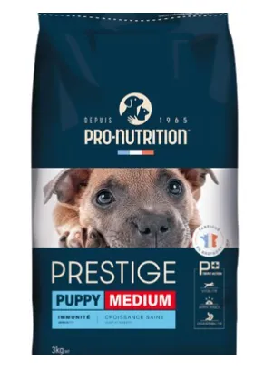Pro-Nutrition Prestige Puppy Medium Dry Food Bag 3kg