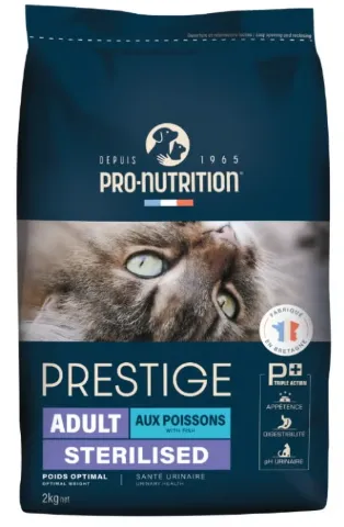 Pro nutrition Prestige Cat Adult Sterilised Fish 2Kg