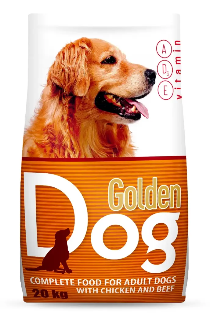 Golden Dog chicken and beef dry food 20 kg