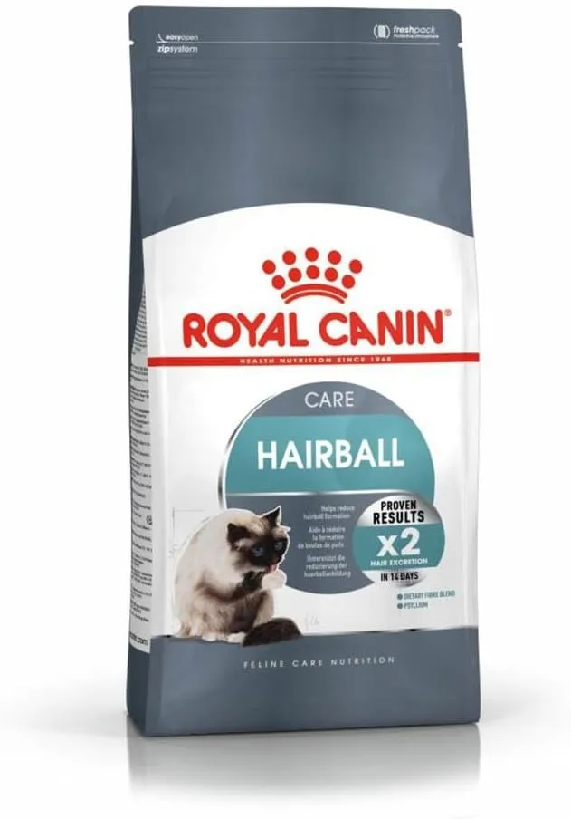 Royal Canin Hairball Care Dry Cat Food Hairball Control & Digestive Support Dry Cat Food 2 kg