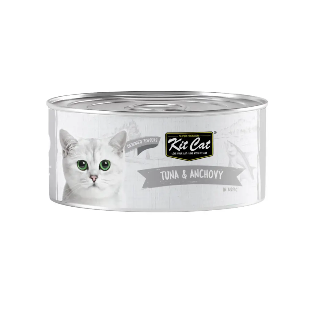 [4130] Kit Cat Deboned Tuna & Anchovy Toppers 80g