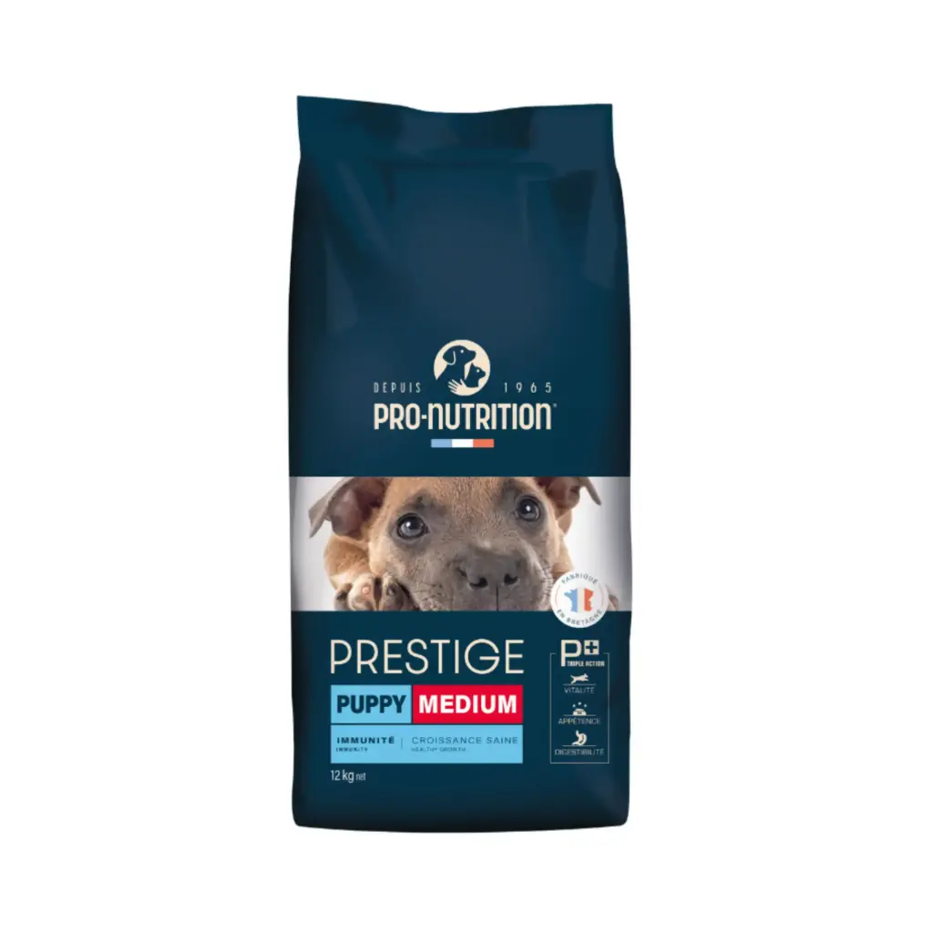 [203250] Pro-Nutrition Prestige Puppy Medium Dry Food Bag 12 kg (12 kg)